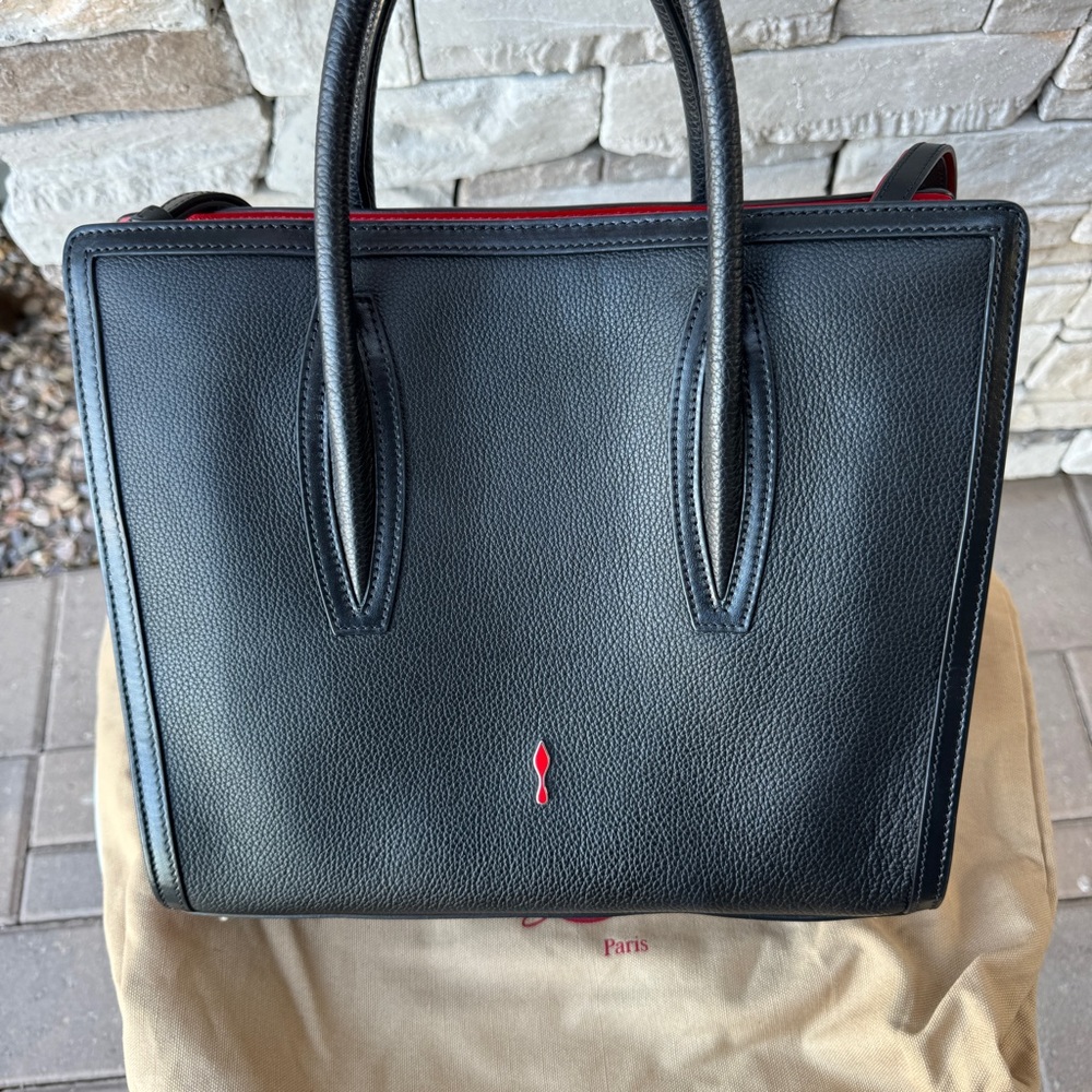 SOLD Christian Louboutin Medium Paloma Leather Tote - Picture 3 of 15